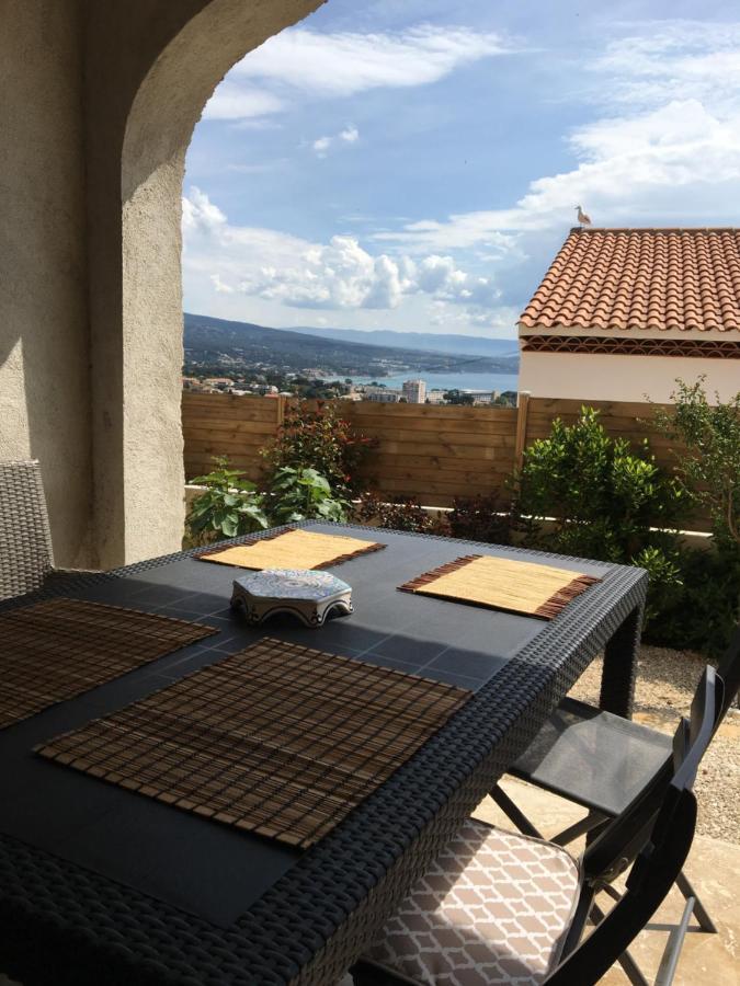 Rez-De-Villa Vue Mer Panoramique 4 P - Soleil Levant La Ciotat Zewnętrze zdjęcie